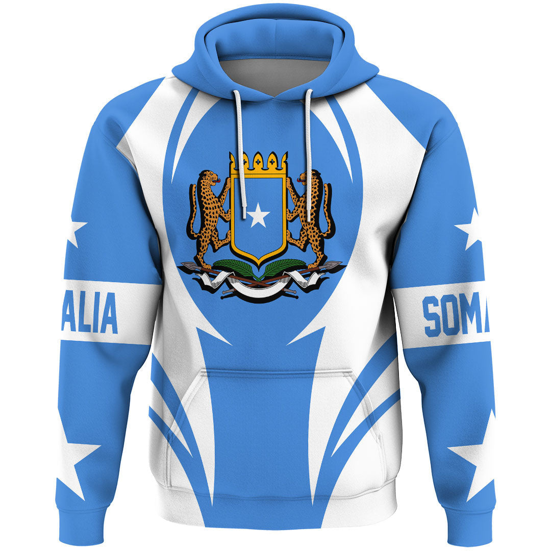 Somalia Hoodie Action Flag