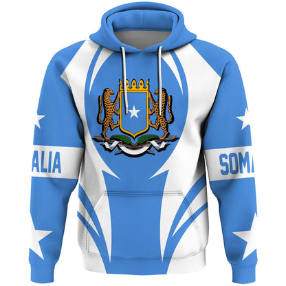 Somalia Hoodie Action Flag