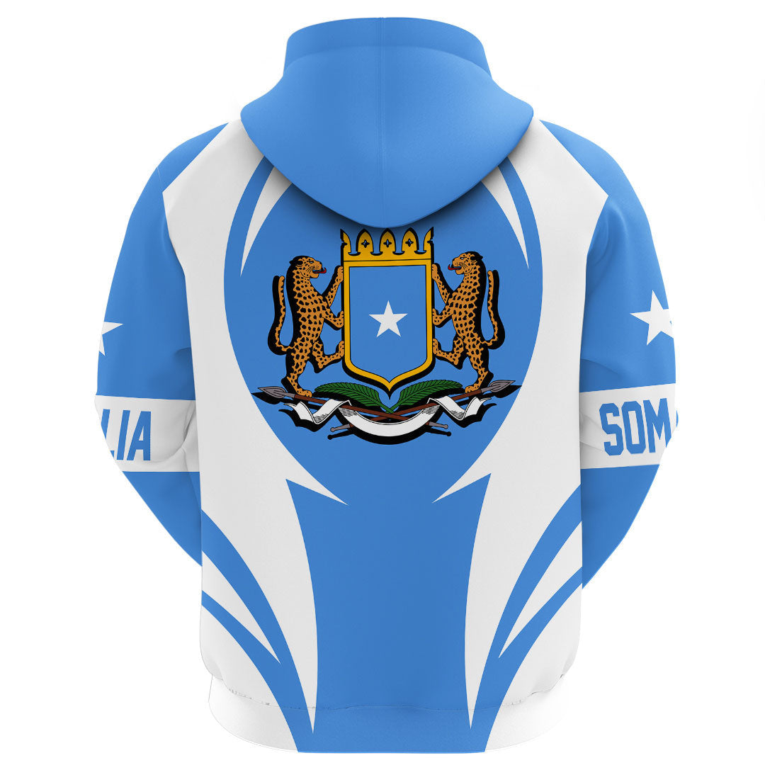 Somalia Hoodie Action Flag