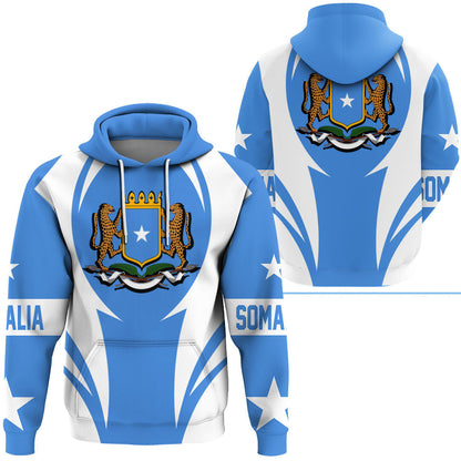Somalia Hoodie Action Flag