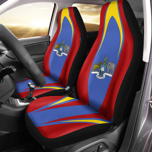 Maori 2021 Car Seat Covers Purple Aotearoa Tattoo