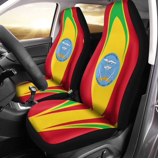 Maori 2021 Car Seat Covers Purple Aotearoa Tattoo