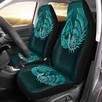 Maori 2021 Car Seat Covers Purple Aotearoa Tattoo