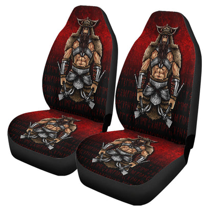 Car Seat Covers Berserker Viking Warrior Valhalla Car Seat Covers