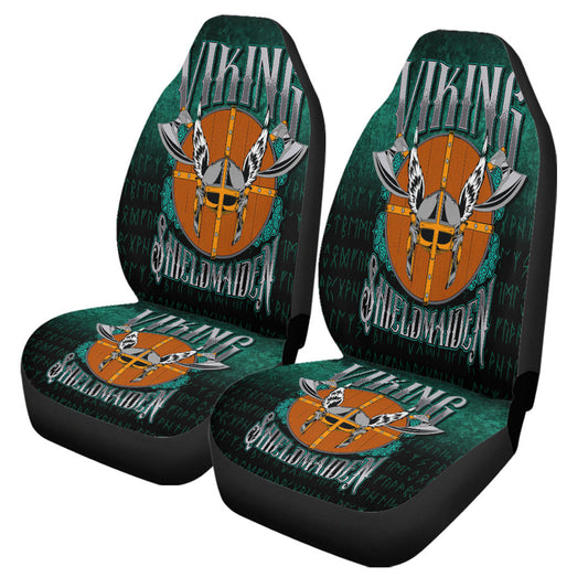 Car Seat Covers Viking Shieldmaiden Car Seat Covers