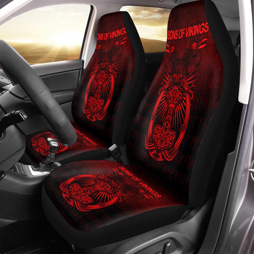 Maori 2021 Car Seat Covers Purple Aotearoa Tattoo