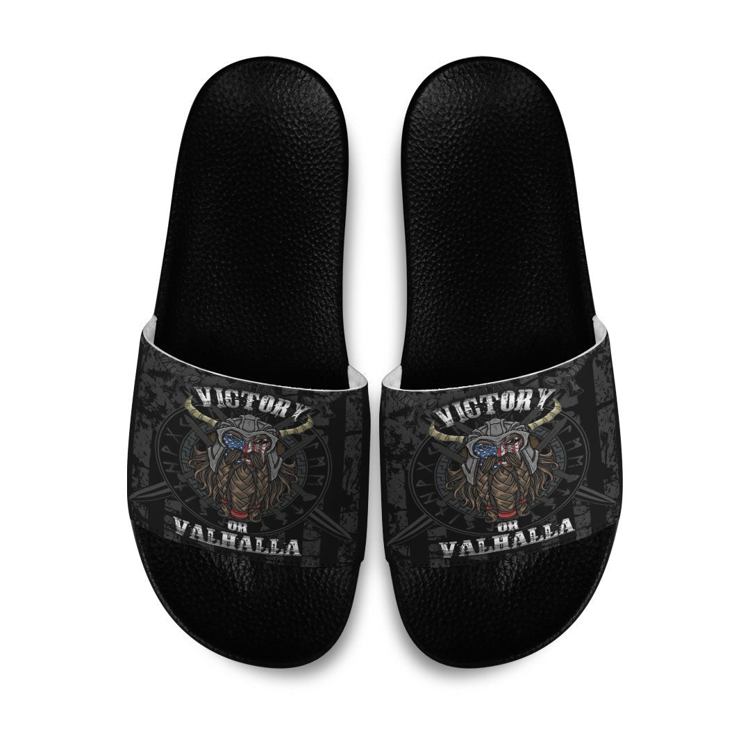 Slide Sandals Victory or Valhalla Slide Sandals
