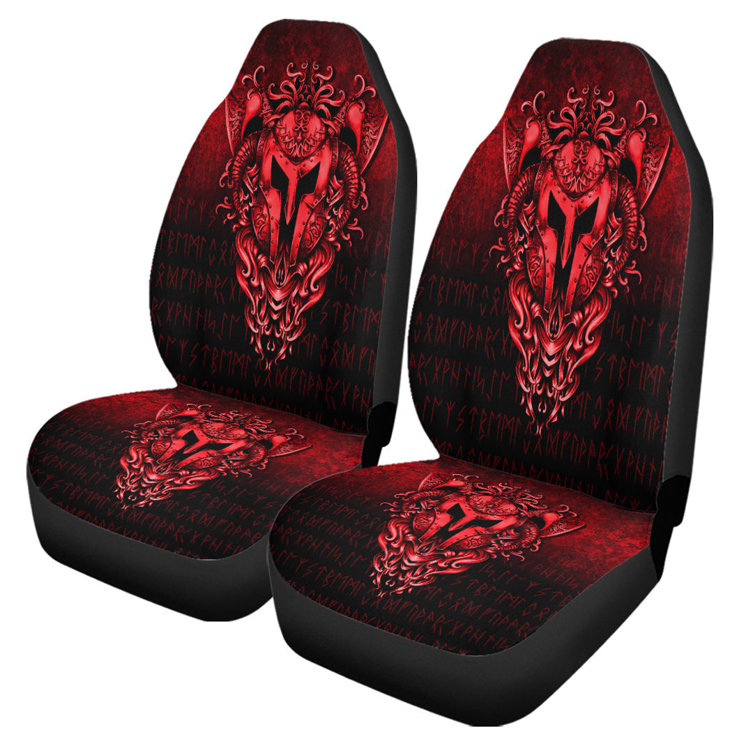 Car Seat Covers The Armor Of Viking Red Version Car Seat Covers