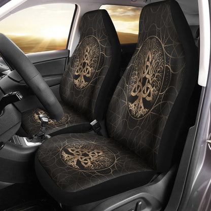 Maori 2021 Car Seat Covers Purple Aotearoa Tattoo