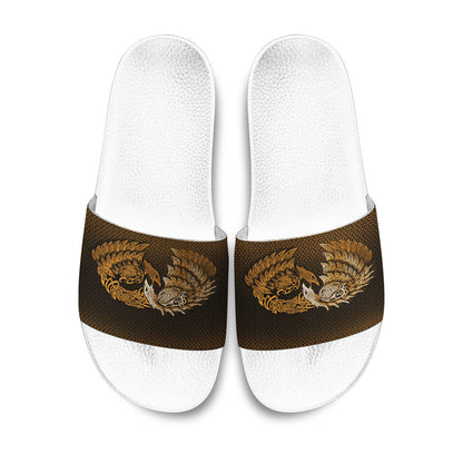 Slide Sandals Ragnarok Huginn Muninn Gold Version Slide Sandals
