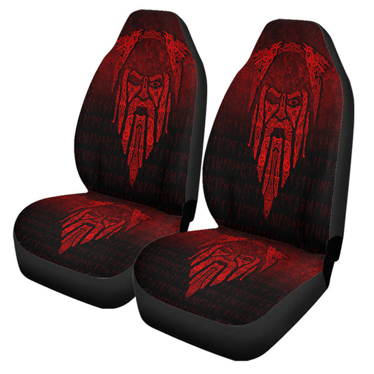 Car Seat Covers Eye Of Odin Red Version Car Seat Covers