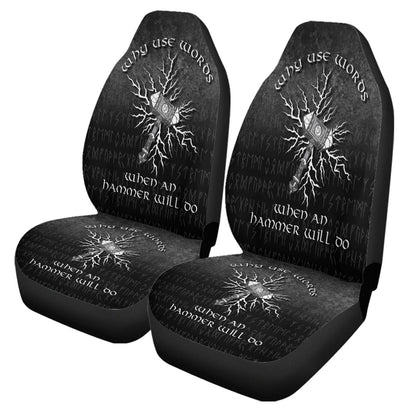 Car Seat Covers Why Use Words When An Hammer Will Do Car Seat Covers