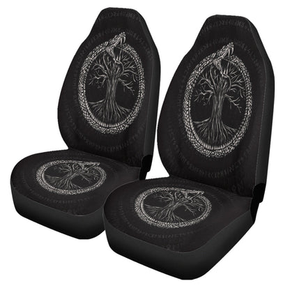 Car Seat Covers Ouroboros With Tree Of Life Car Seat Covers