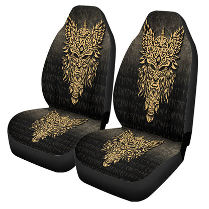Car Seat Covers Odin The Allfather Asgard God And Chief Of Aesir Gold Version Car Seat Covers