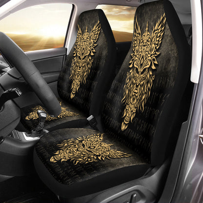 Maori 2021 Car Seat Covers Purple Aotearoa Tattoo