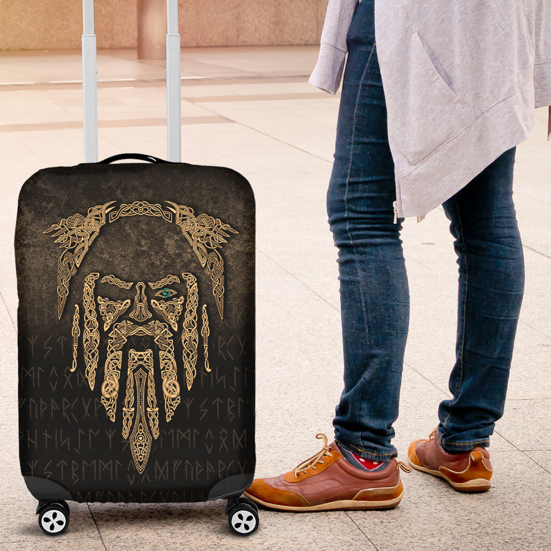 Luggage Covers Eye of Odin Gold Version Luggage Covers