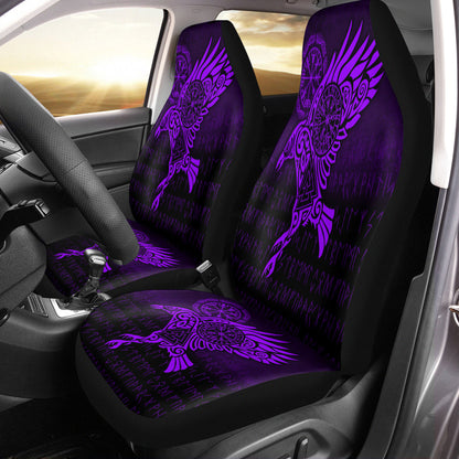 Maori 2021 Car Seat Covers Purple Aotearoa Tattoo