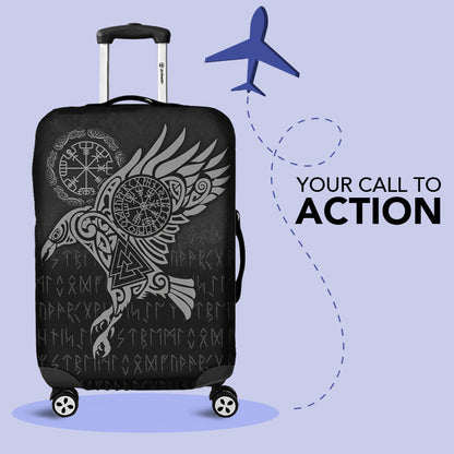 Luggage Covers Raven Vegvisir Tattoo Special Version Luggage Covers