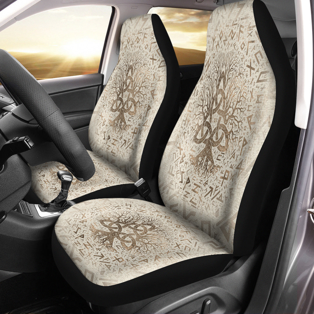 Maori 2021 Car Seat Covers Purple Aotearoa Tattoo