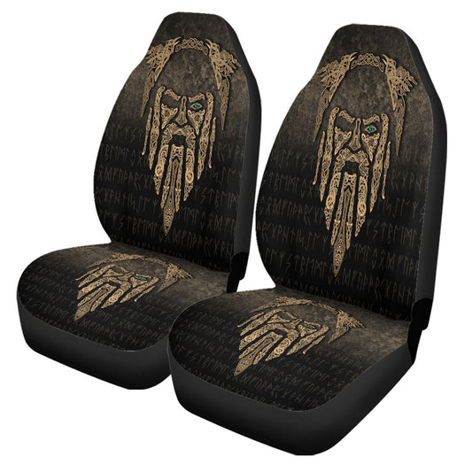 Car Seat Covers Eye Of Odin Gold Version Car Seat Covers