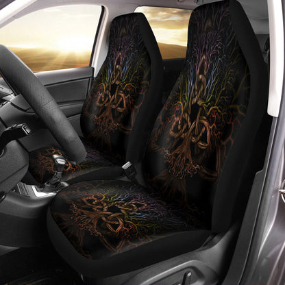 Maori 2021 Car Seat Covers Purple Aotearoa Tattoo
