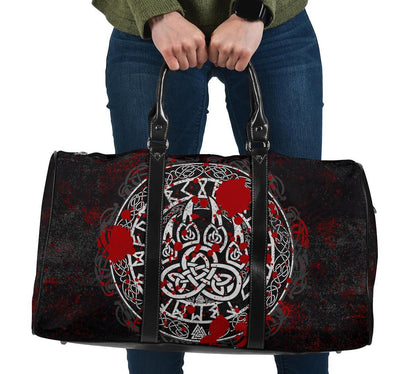 Travel Bag Viking Bear Claws Blood Tattoo