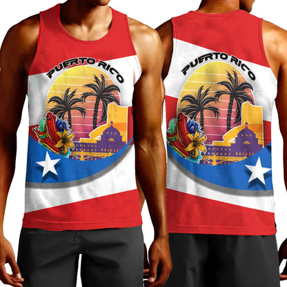 Clothing Puerto Rico Style Disco Retro Tank Top