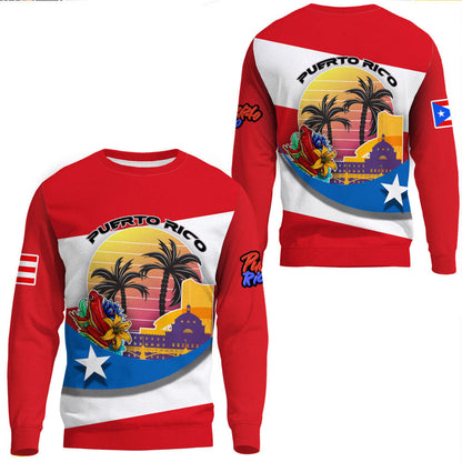 Clothing Puerto Rico Style Disco Retro Sweatshirts