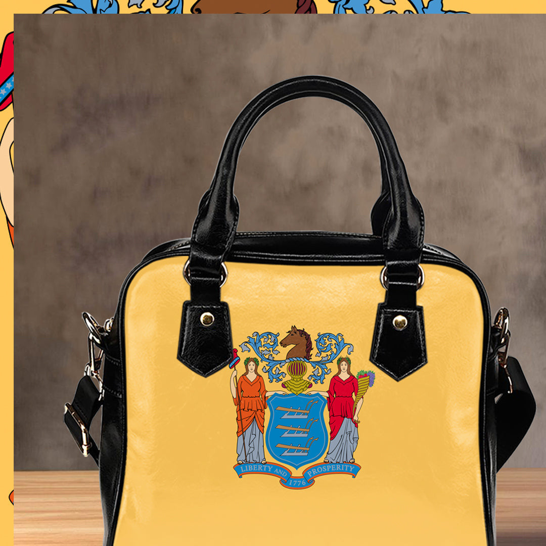 Shoulder Handbag Flag Of New Jersey Shoulder Handbag