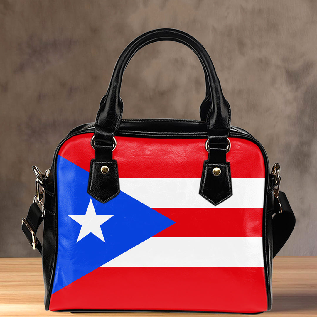 Shoulder Handbag Flag Of Puerto Rico Shoulder Handbag