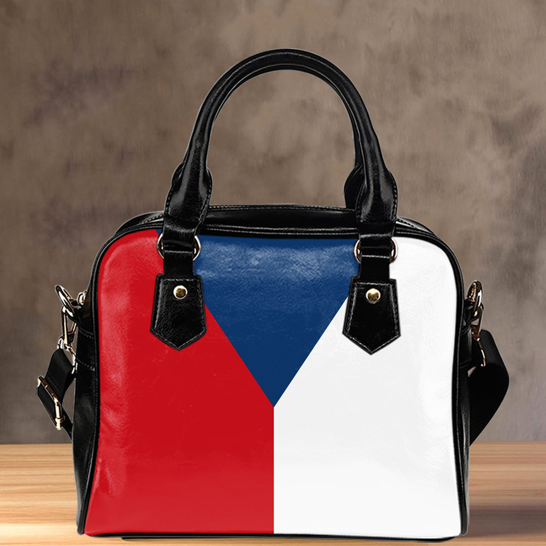 Shoulder Handbag Flag Of Czech Republic Shoulder Handbag