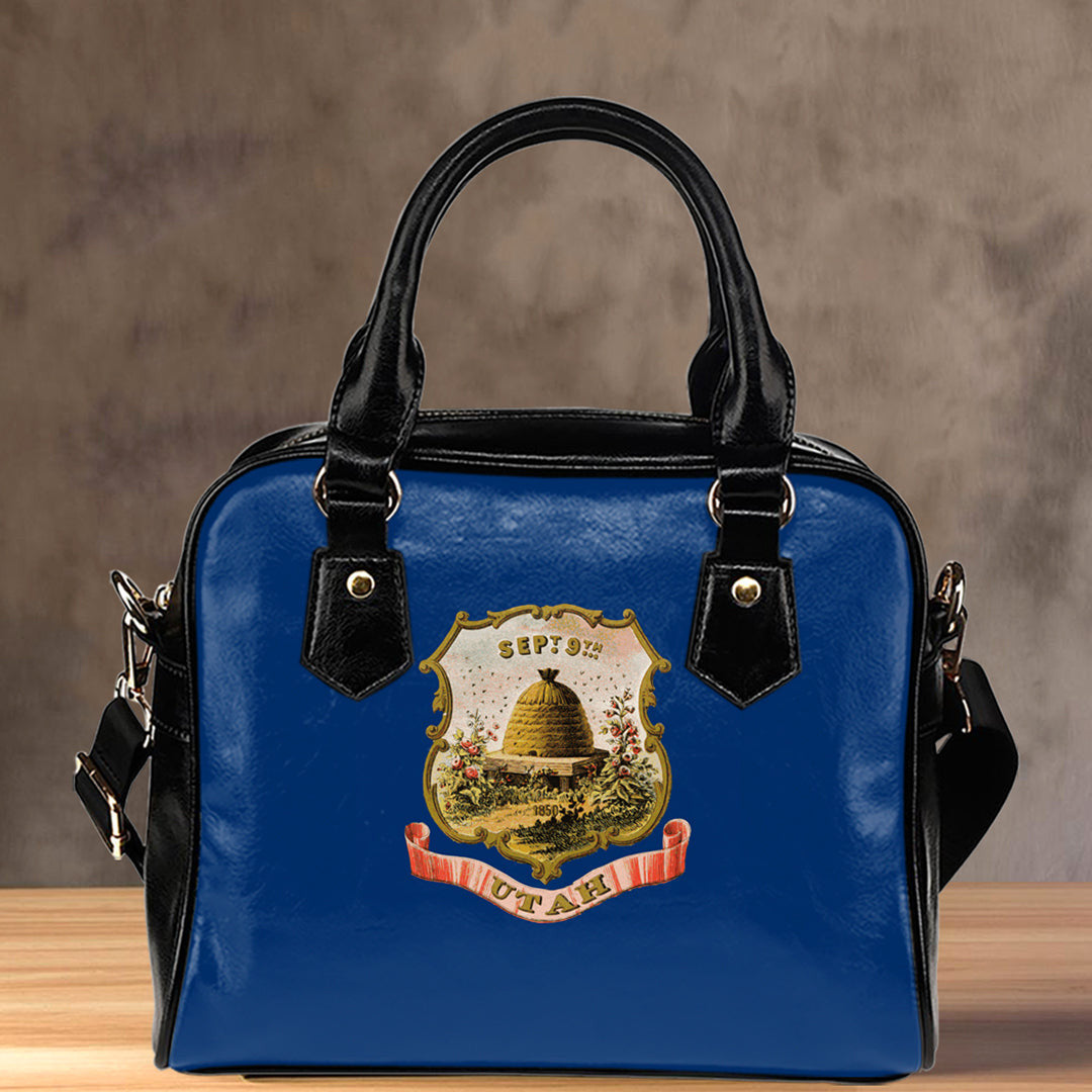Shoulder Handbag Flag Of The Utah Territory Shoulder Handbag