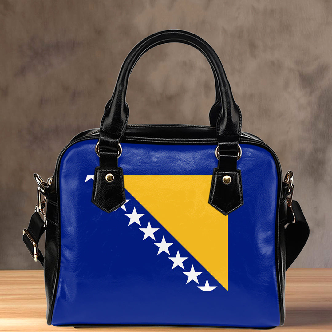 Shoulder Handbag Flag Of Bosnia And Herzegovina Shoulder Handbag