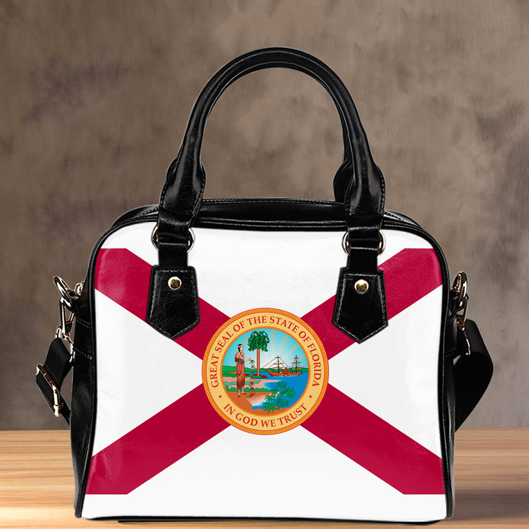 Shoulder Handbag Flag Of Florida 1900 1985 Shoulder Handbag