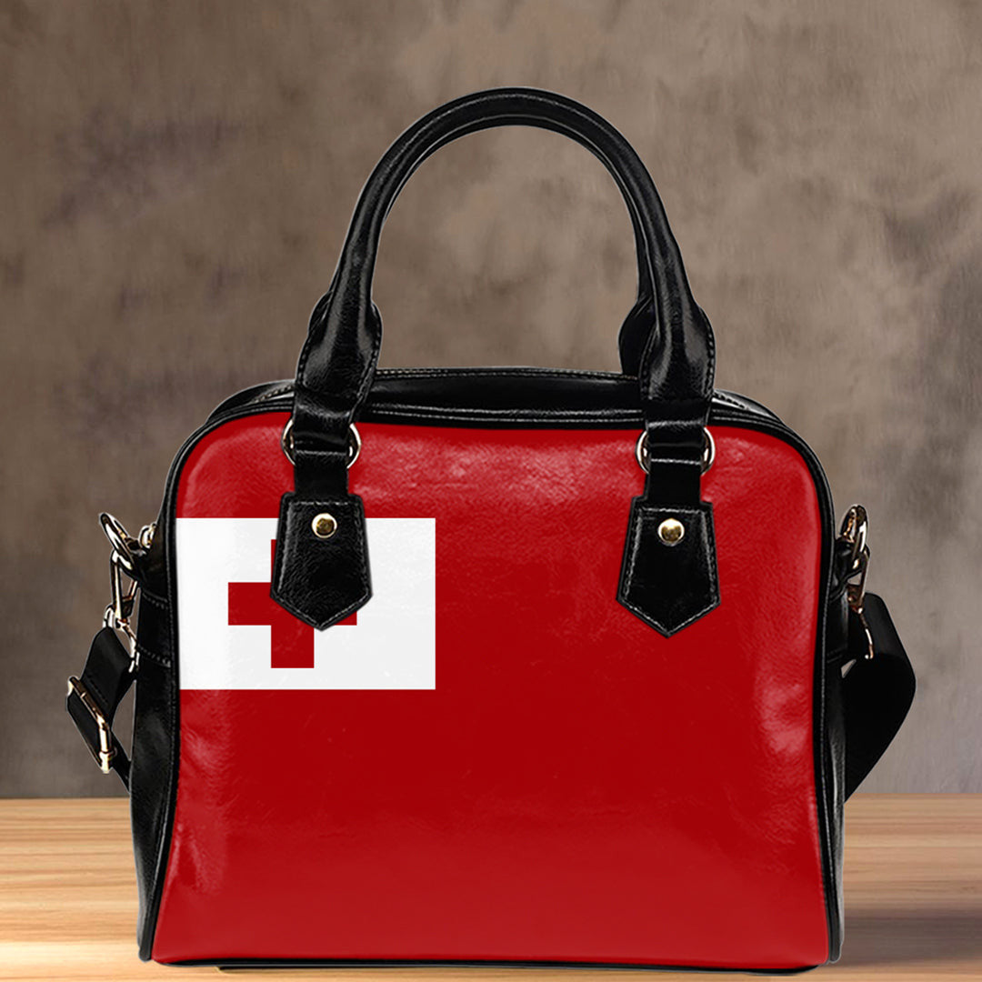 Shoulder Handbag Flag Of Tonga Shoulder Handbag