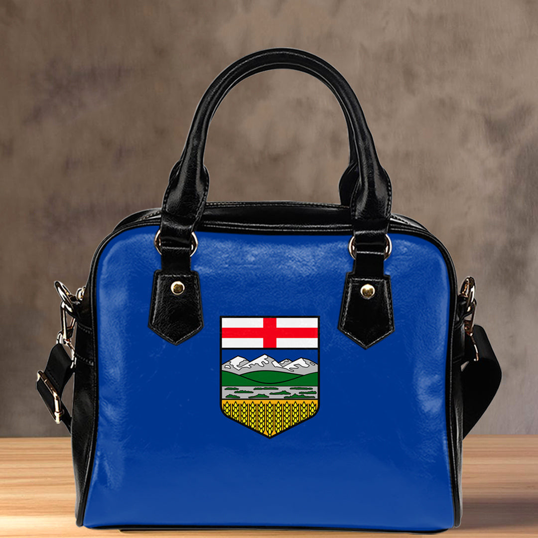 Shoulder Handbag Canada Flag Of Alberta Shoulder Handbag