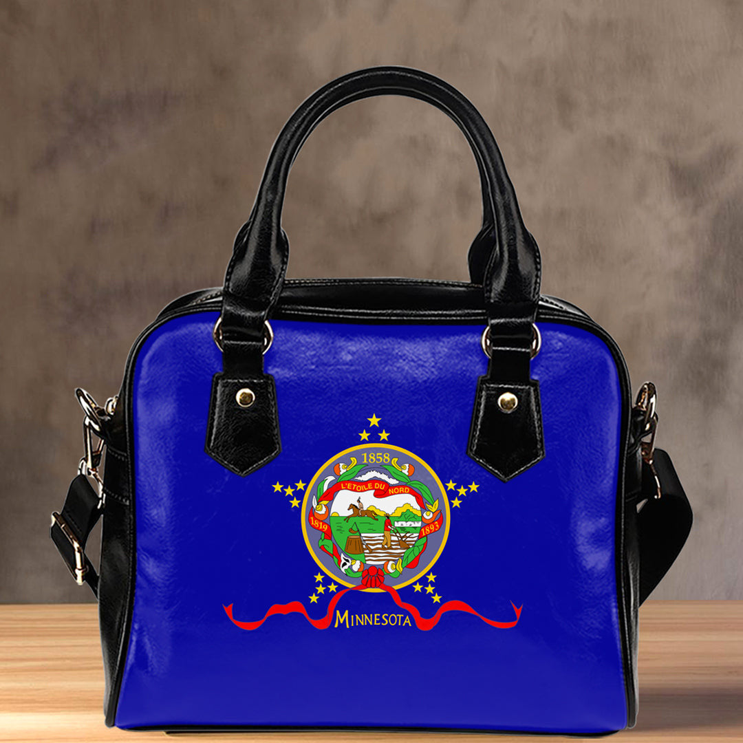 Shoulder Handbag Flag Of Minnesota Designed In 1893 Shoulder Handbag