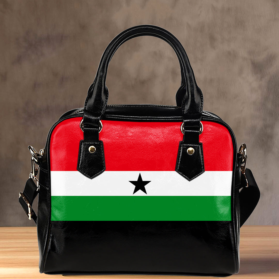 Shoulder Handbag Ethiopia Flag Of The Gambela Region Shoulder Handbag