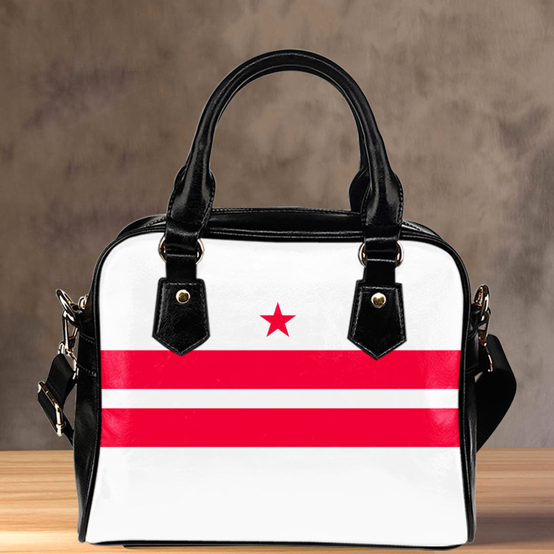 Shoulder Handbag Flag Of The District Of Columbia Shoulder Handbag