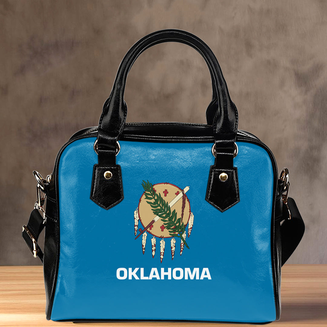 Shoulder Handbag Flag Of Oklahoma From June 1988 To November 2006 Shoulder Handbag