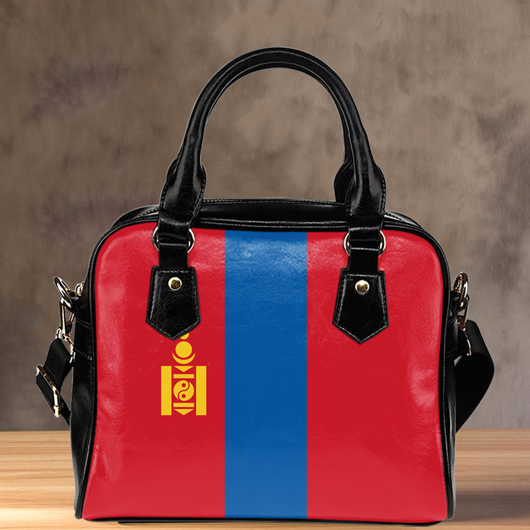 Shoulder Handbag Flag Of Mongolia Shoulder Handbag