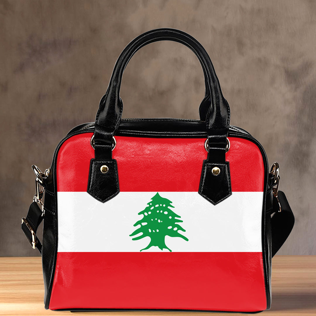 Shoulder Handbag Flag Of Lebanon Shoulder Handbag