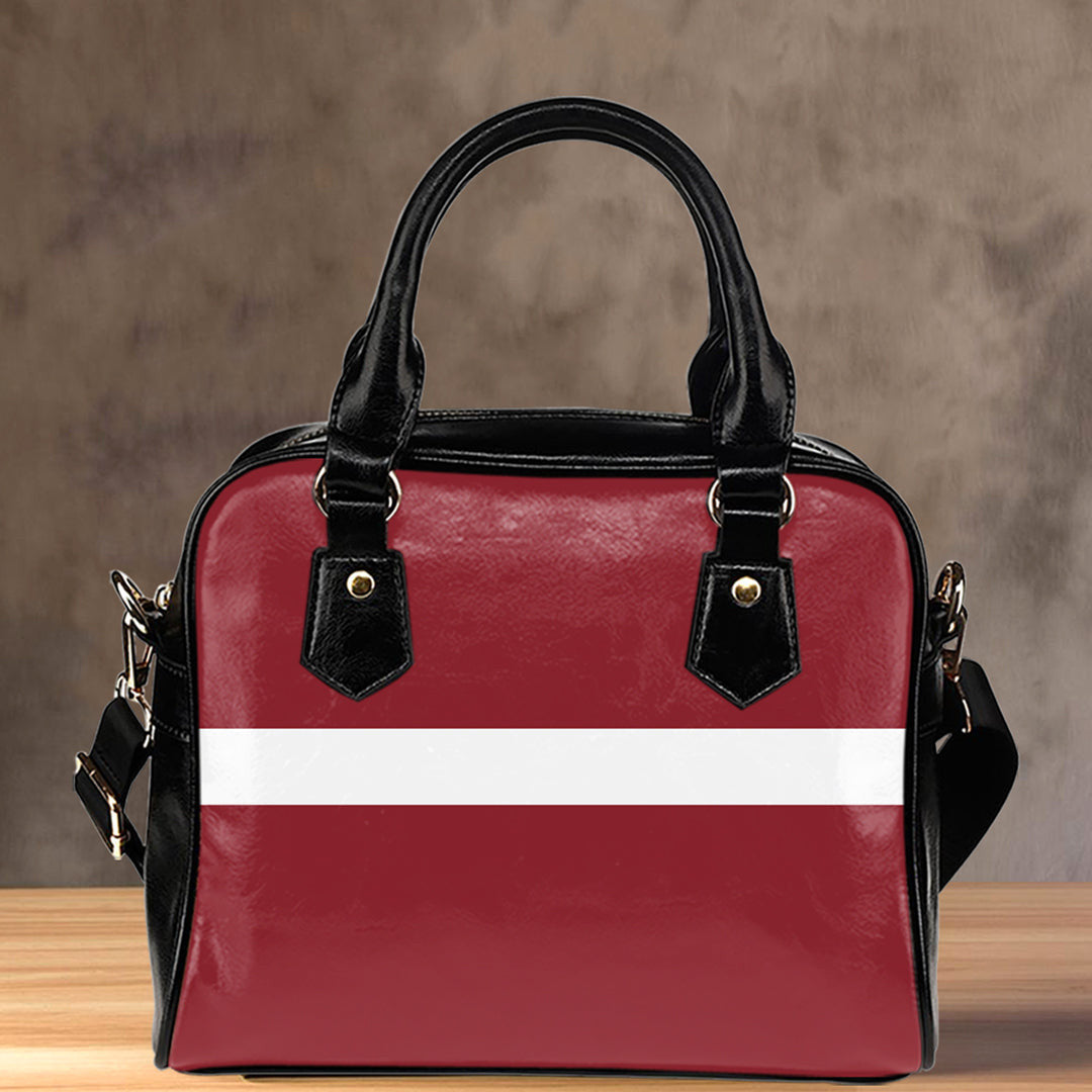 Shoulder Handbag Flag Of Latvia Shoulder Handbag