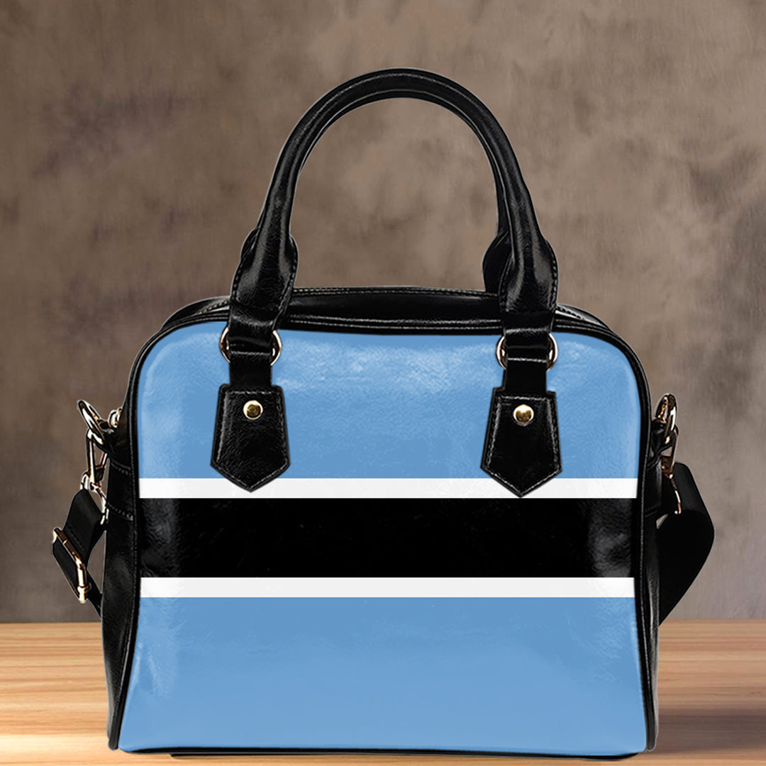 Shoulder Handbag Flag Of Botswana Shoulder Handbag