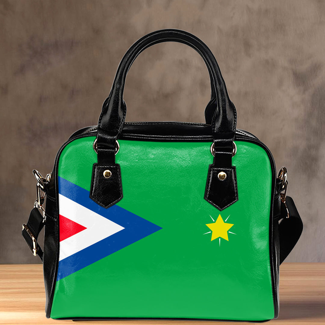 Shoulder Handbag Ethiopia Flag Of The South West Ethiopia Peoples Region Shoulder Handbag