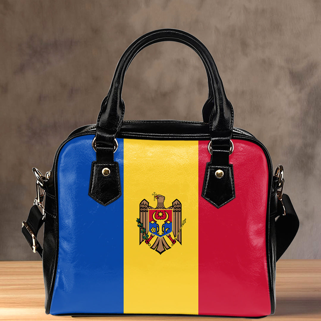 Shoulder Handbag Flag Of Moldova Shoulder Handbag