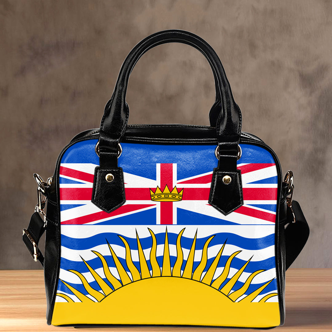 Shoulder Handbag Canada Flag Of British Columbia Shoulder Handbag