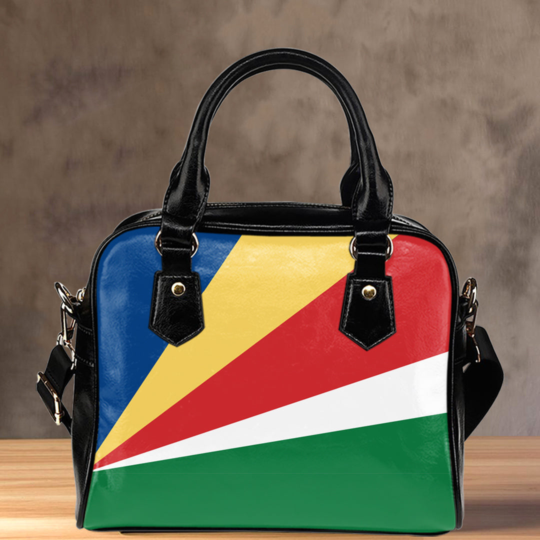 Shoulder Handbag Flag Of Seychelles Shoulder Handbag