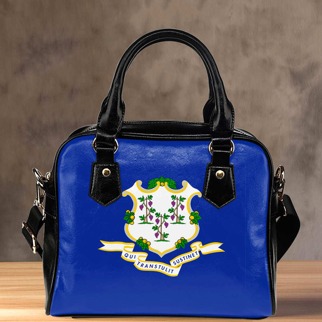 Shoulder Handbag Flag Of Connecticut Shoulder Handbag