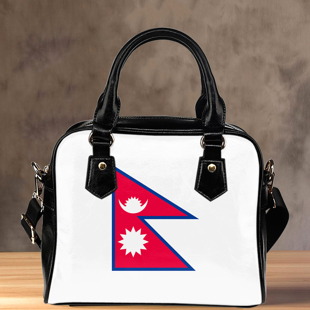 Shoulder Handbag Flag Of Nepal Shoulder Handbag